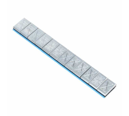 Selbstklebende Gewichte aus verzinktem Stahl 100 Stangen à 12x5g (6Kg)