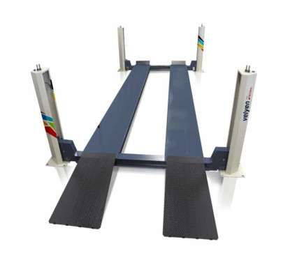 Elevador de 4 columnas 16T PL plataformas 8m