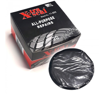 Round repair parts for inner tubes