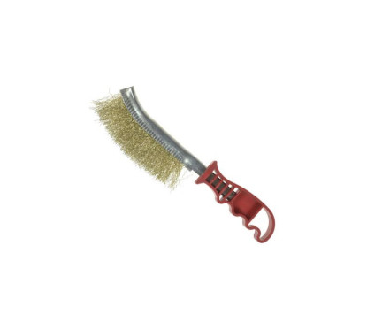 Spazzola metallica con setole medio-dure