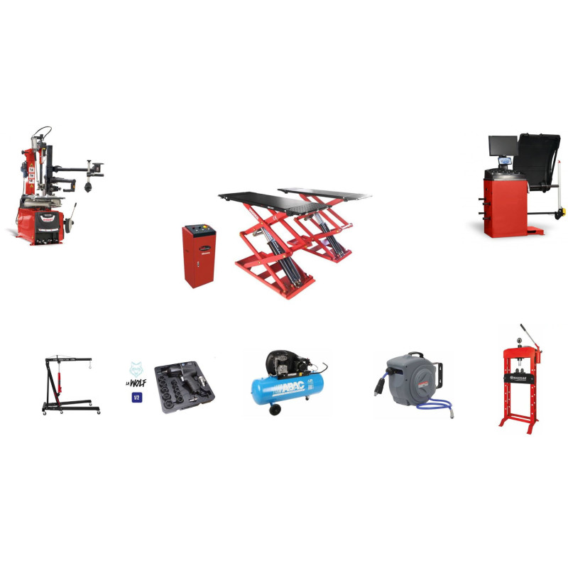 Complete Garage Pack – ???? Limited Offer | Turnkey professional equipment
