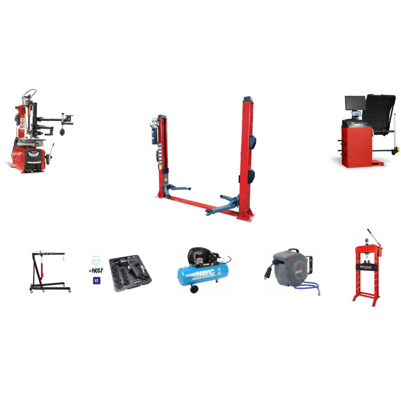 Professional Garage Pack – Equipamento completo para oficina automóvel