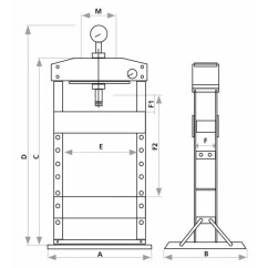 Presse Hydraulique 20 Tonnes
