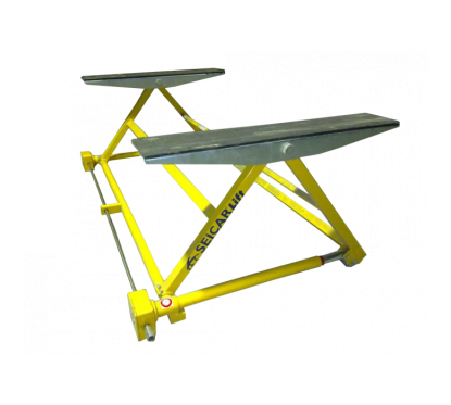 Mobile 3t tilting scissor bridge