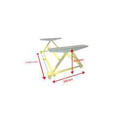 Mobile 3t tilting scissor bridge