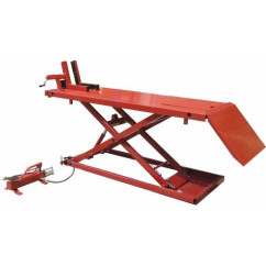 680 kg Motorradachse mit pneumatischer Handpumpe