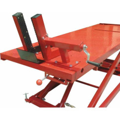 Eixo de mota de 680kg com bomba manual pneumática