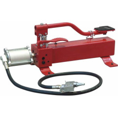 Assale moto da 680 kg con pompa manuale pneumatica