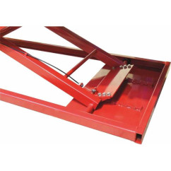 Pont moto 680kg avec pompe manuelle pneumatique