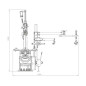 Desmontadora automática de neumáticos CVT de 11'' a 26'' + 3er brazo Desmontadora automática de neumáticos CVT de 11'' a 26'' + 3er brazo