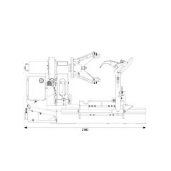 Trocador de pneus para camiões 14"-26"