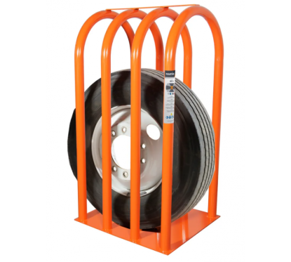 Tire inflation roll cage