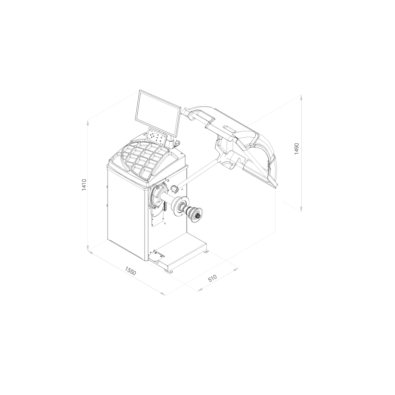 VL Automatic Balancer with Sonar – Automatic Blocking