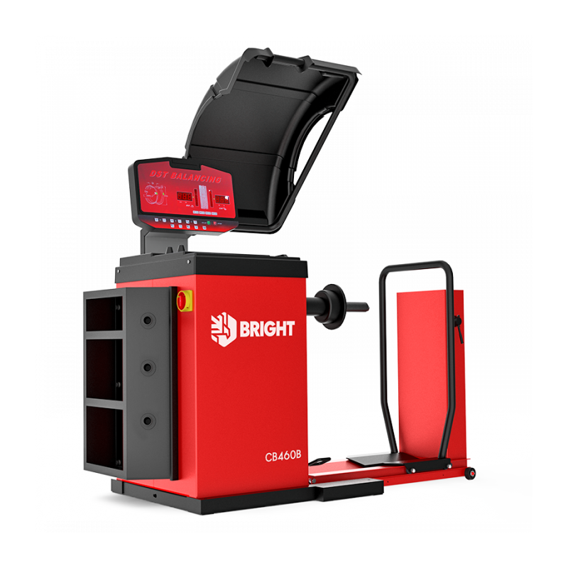 Automatische LKW-Auswuchtmaschine 10-24'' + pneumatischer Radheber