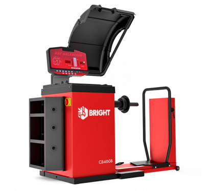 Equilibreuse automatique de roues Poids Lourds 10-24'' + Lève-roue ...