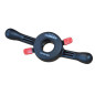 Attacco rapido Haweka PASSO DI 4 per bilanciatore Bright diametro 40mm