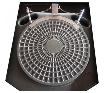 Pair of swivel trays