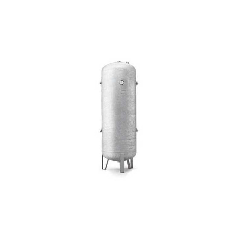 Tanque de Ar Vertical Galvanizado de Alta Pressão 500 litros 16 bar