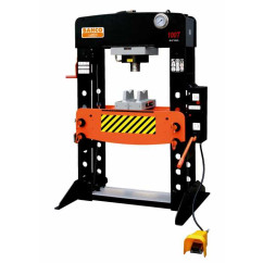 Prensa hidráulica de 100 toneladas + protección de plexiglás