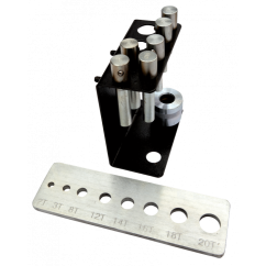 Jeu de poinçons pour presses hydrauliques 20T