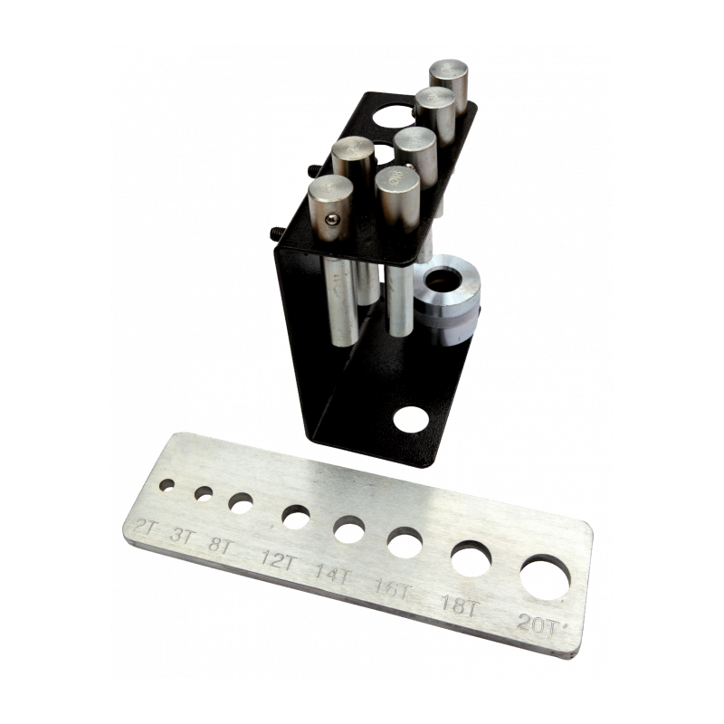 Conjunto de punções para prensas hidráulicas de 20T