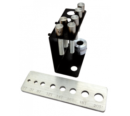 Conjunto de punções para prensas hidráulicas de 20T