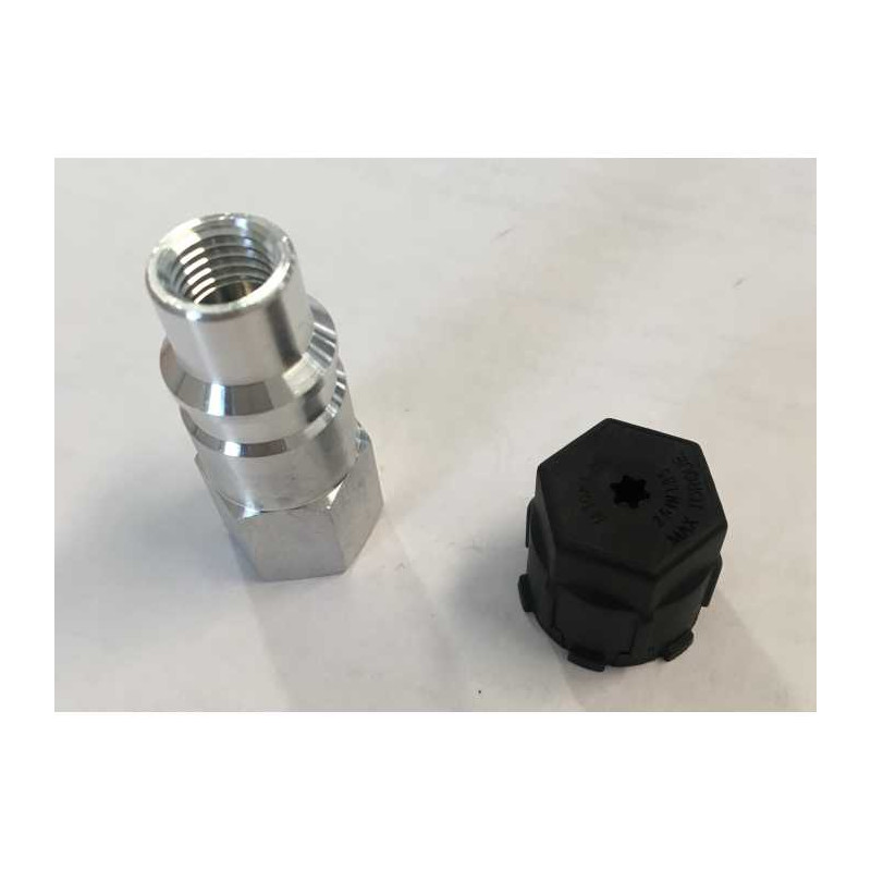 Gas speaker fitting 1234YF BLACK