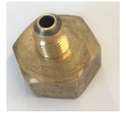 Reductor de cilindro de gas 134R o 1234YF