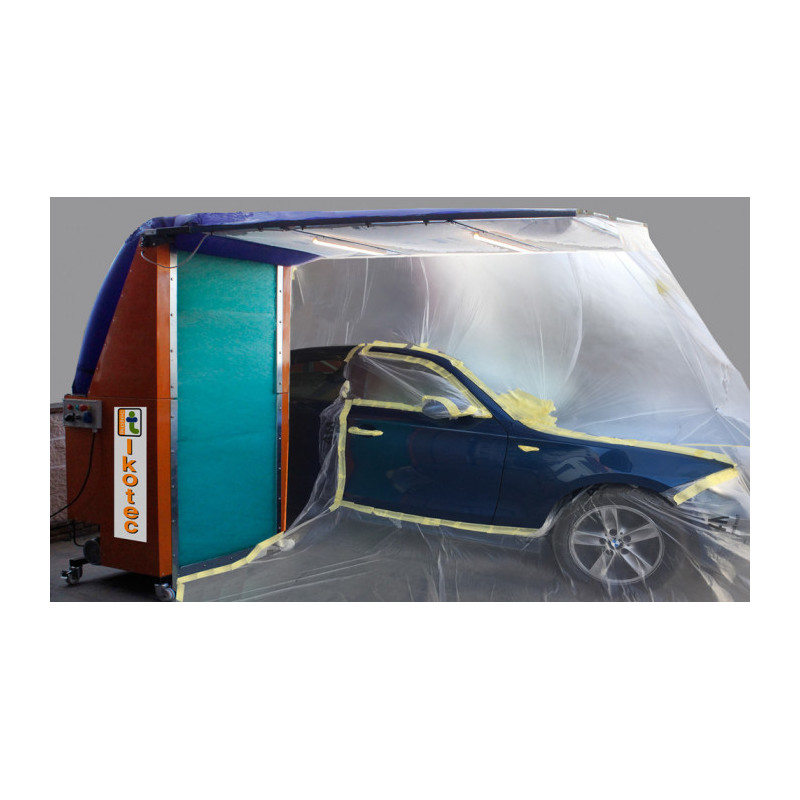 Cabine de préparation mobile