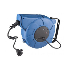 Wall-mounted electric hose reel 20m - 3x1.5mm²
