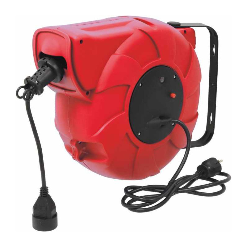 Automatic Electric Wall Reel 22 +2 m - 230V HO5VV-F Automatic Electric Wall Reel 22 +2 m - 230V HO5VV-F