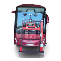 Carrello manipolatore parabrezza per mezzi pesanti e AUTOBUS