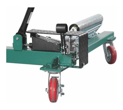 Suporte hidráulico de roda COMPAC para carga de trator 1600 kg