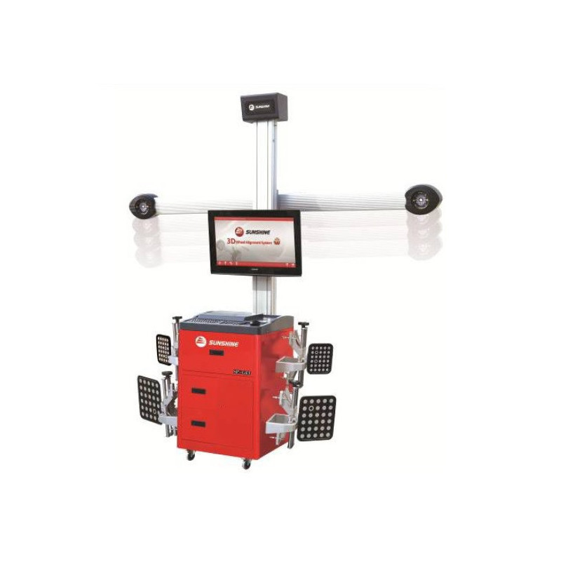 Banc de géométrie 3D avec caméras automatiques 6.4 Mp - potence fixe