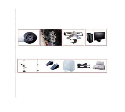 3D geometry bench with 6.4 Mp automatic cameras - fixed jib crane