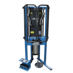 Compressore a molla pneumatica a ganasce articolate certificato Veritas