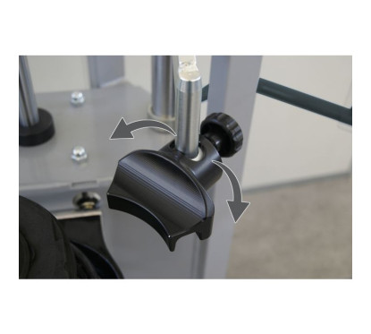 Compresseur de ressorts pneumatique à mors articulés certifié Veritas