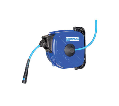 Pneumatic steel hose reel 12 + 1 m