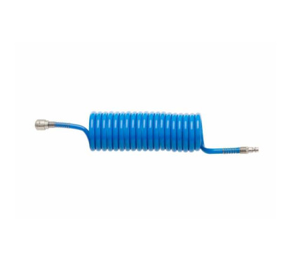 Prolunga a spirale 6x8 in PU lunga 15m con attacchi rapidi