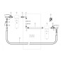 Air dryer 25 m3/h with bypass kit and filters