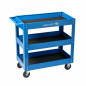 Carrello da officina con 3 vassoi