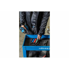 Carrello da officina con 3 vassoi