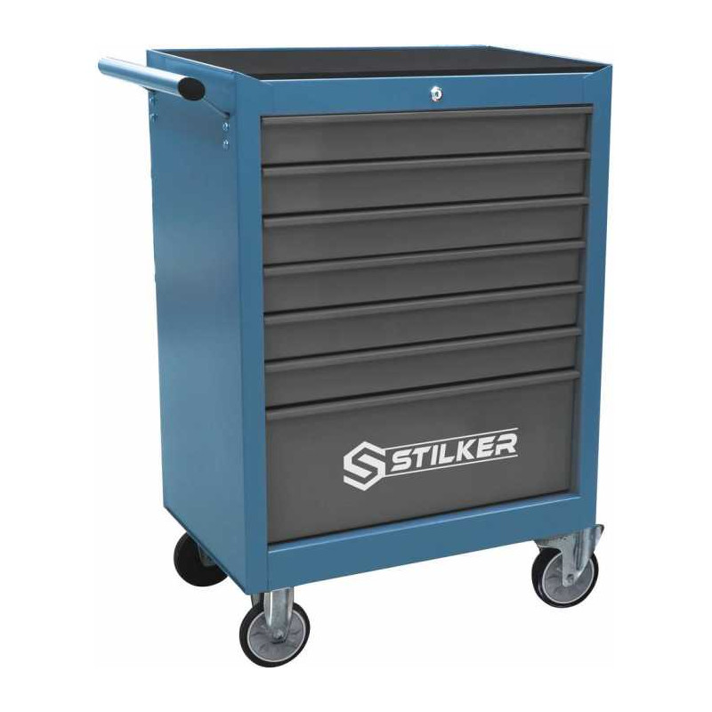 Carrello da officina 7 cassetti 152 utensili H1005mm - Moduli in schiuma