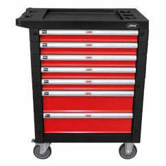 JBM carrinho de 7 gavetas vermelho - 172 ferramentas