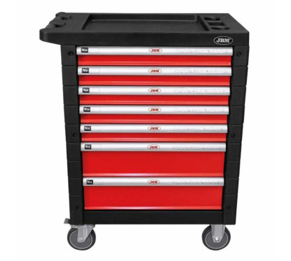 Carrello JBM 7 cassetti rosso - 172 utensili