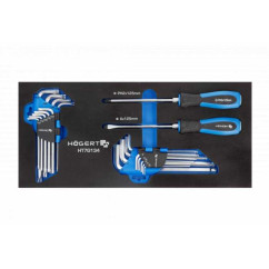 Carrinho de oficina equipado com 6 gavetas e 171 ferramentas, para uma vasta gama de compartimentos de armazenamento.