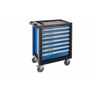 Servante d'atelier équipée de 7 tiroirs et 258 outils, pour un rangement optimal. Qualité supérieure.