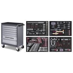 Kraftwerk B107 Carro de taller - 7 cajones 339 herramientas