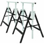 Set of 2 standard trestles 150 Kg