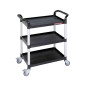 Multi-purpose tray transport trolley